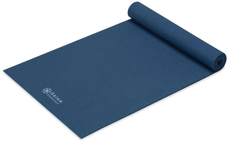 Gaiam Essentials 6 mm jogos kilimėlis su tamsiai mėlyna 63314