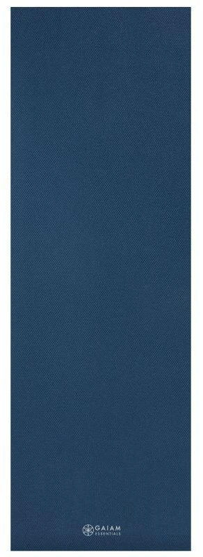 Gaiam Essentials 6 mm jogos kilimėlis su tamsiai mėlyna 63314