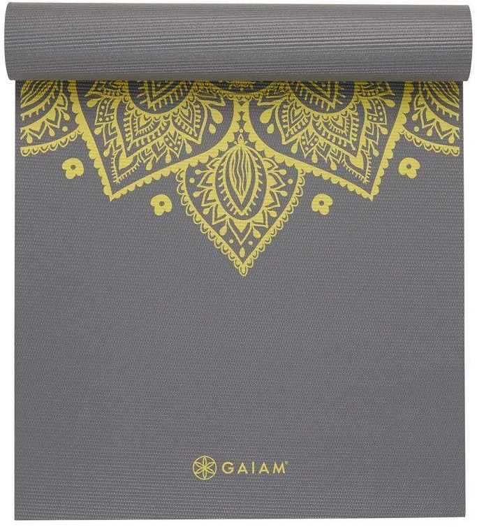 Gaiam jogos kilimėlis "CITRON SUNDIAL" 6mm 61333