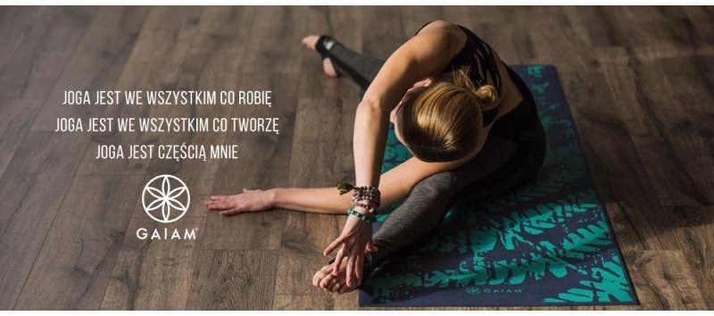 Kita Gaiam jogos kilimėlis "SAULĖS LAIKRODIS" 6mm 62432