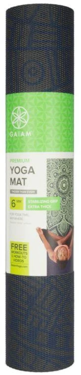 Kita Gaiam jogos kilimėlis "SAULĖS LAIKRODIS" 6mm 62432
