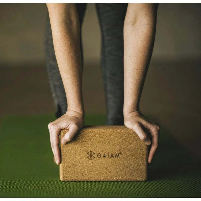 GAIAM Kamštinis jogos kubas 52292