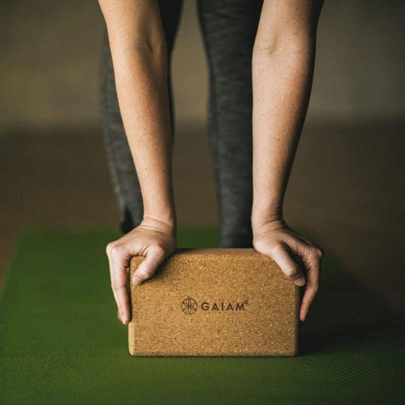 GAIAM Kamštinis jogos kubas 52292