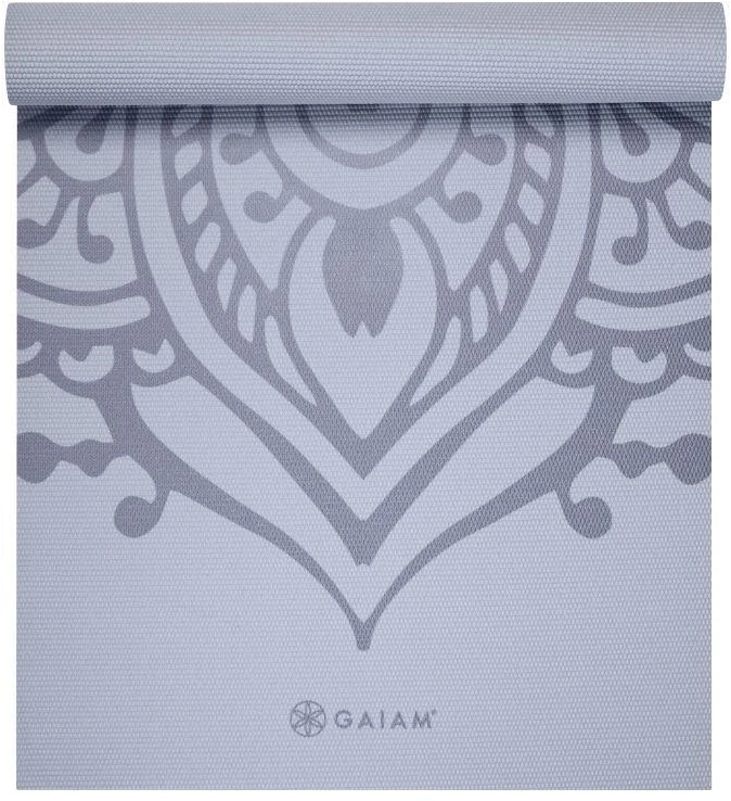 Gaiam Laukinės Alyvos Saulės Laikrodžio 5 mm jogos kilimėlis 64941