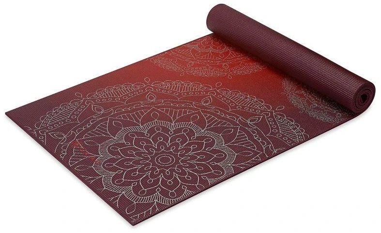 Aktivo GAIAM Metallic Sun jogos kilimėlis 6mm 63417