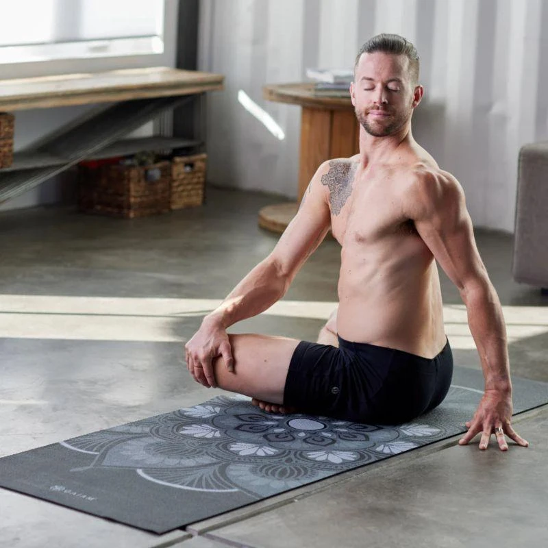 Gaiam Mystic Ink jogos kilimėlis, 4 mm, 64296