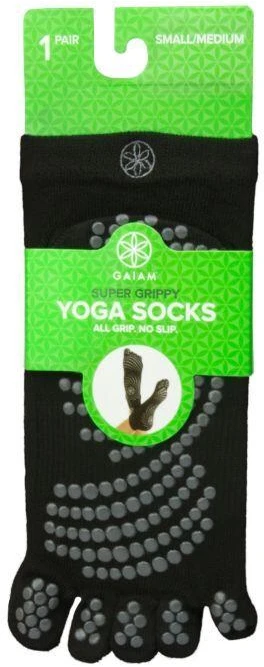 Gaiam neslystančios kojinės, juodos, S/M, 52223