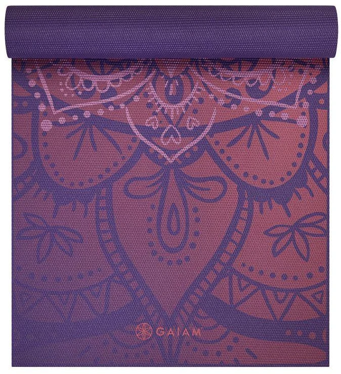 Gaiam Premium Atėnų Rožinė Jogos Kilimėlis 6 mm 63958