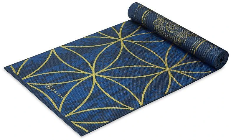 Gaiam Saulė ir Mėnulis dvipusės jogos kilimėlis 6mm 63419