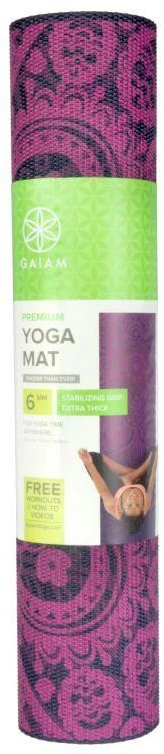 Plum Gaiam Slyvos Saulytės Jogos Kilimėlis 6 mm 62572
