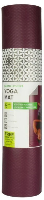 Aktivo GAIAM Žemės mylėtojų dvipusės jogos kilimėlis 5 MM 62254