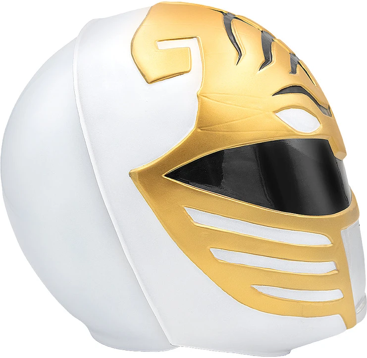 Galingojo reindžerio šalmas suaugusiesiems (juodas, mėlynas, baltas) – „Galingieji reindžeriai“ (Power Rangers)