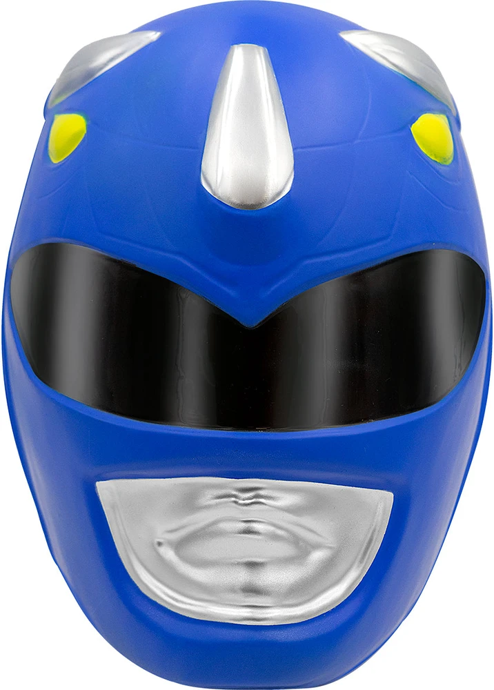 Galingojo reindžerio šalmas suaugusiesiems (juodas, mėlynas, baltas) – „Galingieji reindžeriai“ (Power Rangers)