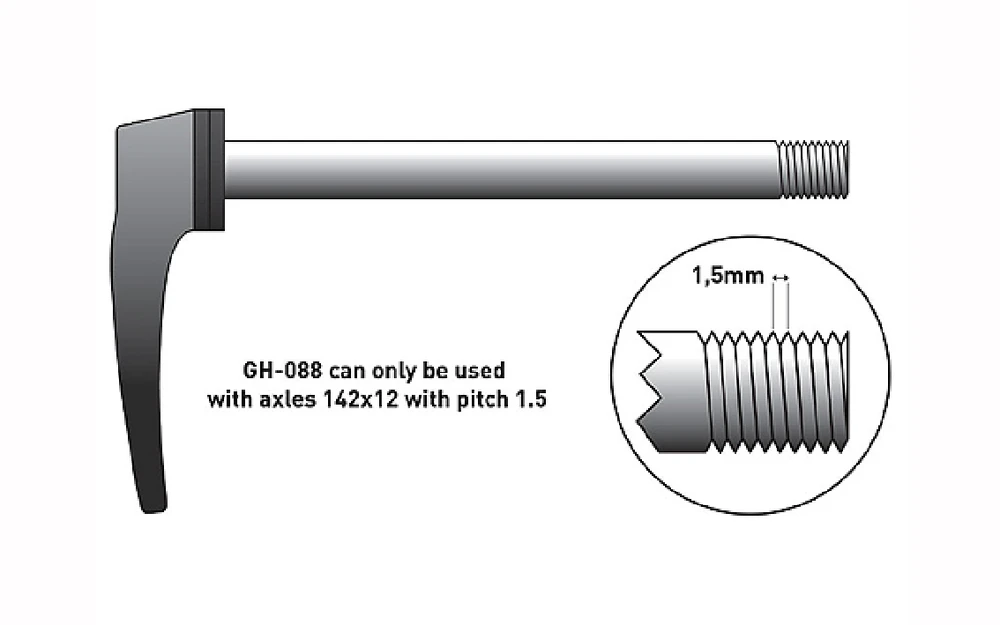 Galinio perjungėjo auselė Union GH-088