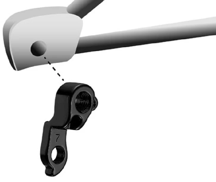 Galinio perjungėjo auselė Union GH-252