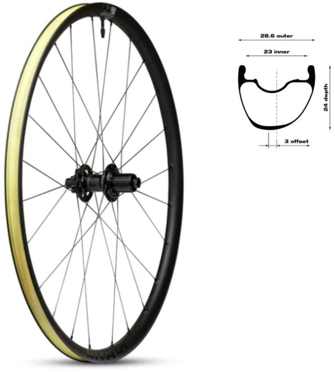 Galinis dviračio ratas WTB CZR i23, 700, 142 × 12 mm