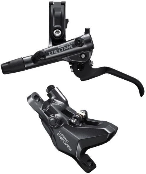 Diskiniai stabdžiai galiniai Shimano DEORE BL/BR-M6100(L) resin J-Kit juodas