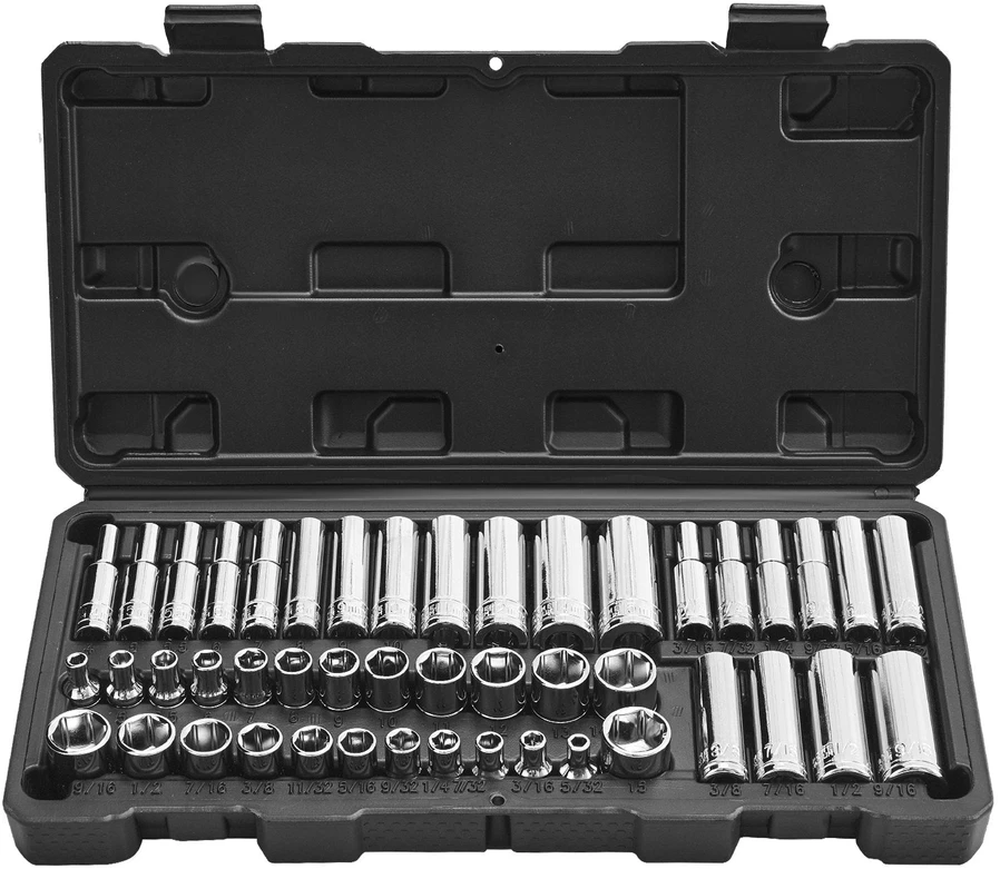 VEVOR Galvučių rinkinys 46 dalių, 6,4 mm pavara