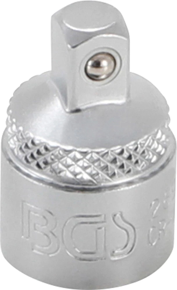 Grąžtas BGS GALVUTĖS ADAPTERIS | VIDINIS KVADRATAS 10 MM (3/8") – IŠORINIS KVADRATAS 6,3 MM (1/4") (269)