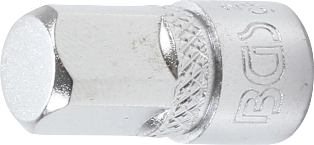 Grąžtas BGS GALVUTĖS ADAPTERIS | VIDINIS KVADRATAS 6,3 MM (1/4") – IŠORINIS KVADRATAS 10 MM (3/8") (271)