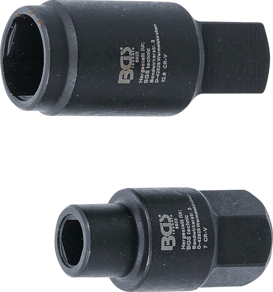 GALVUTĖS „BOSCH“ ĮPURŠKIMO SIURBLIAMS | 3 TAŠKŲ | 7 / 12,6 MM (8953)