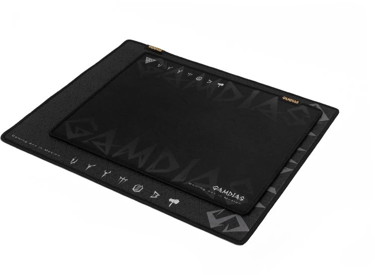 Gamdias Pelės kilimėlis, GMM2300, Juodas, Dydis: 350 x 280 x 4 mm mm