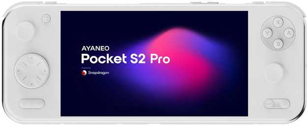 Ayaneo S2 Pro Snapdragon G3 Gen.3 16GB/512GB Baltas Portable Console