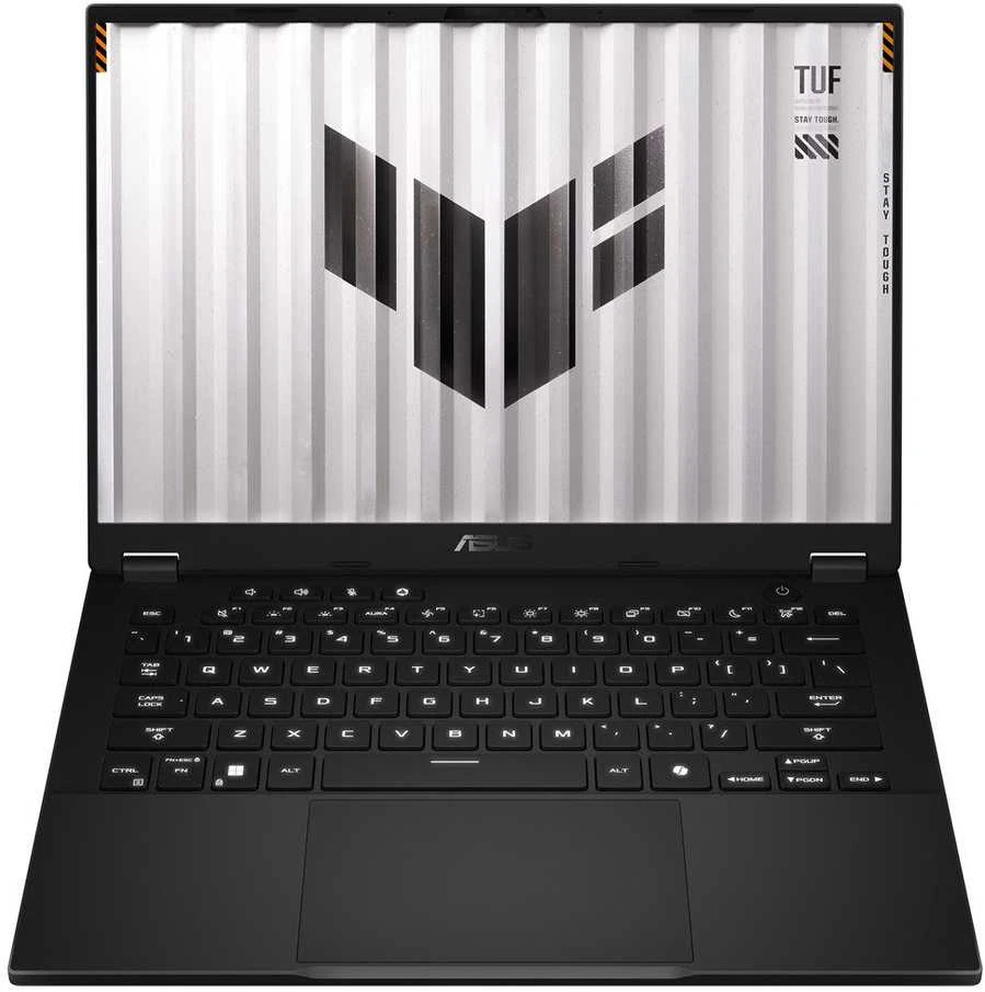 Nešiojamas kompiuteris ASUS TUF Gaming A14 FA401UH-RG018 Ryzen 7 260 14.0" 2.5K 165Hz IPS lygio 400nits AG 16GB LPDDR5X SSD512 GeForce RTX 5050_8GB WLAN+BT Cam1080p 73WHrs NoOS Jaeger Pilkas