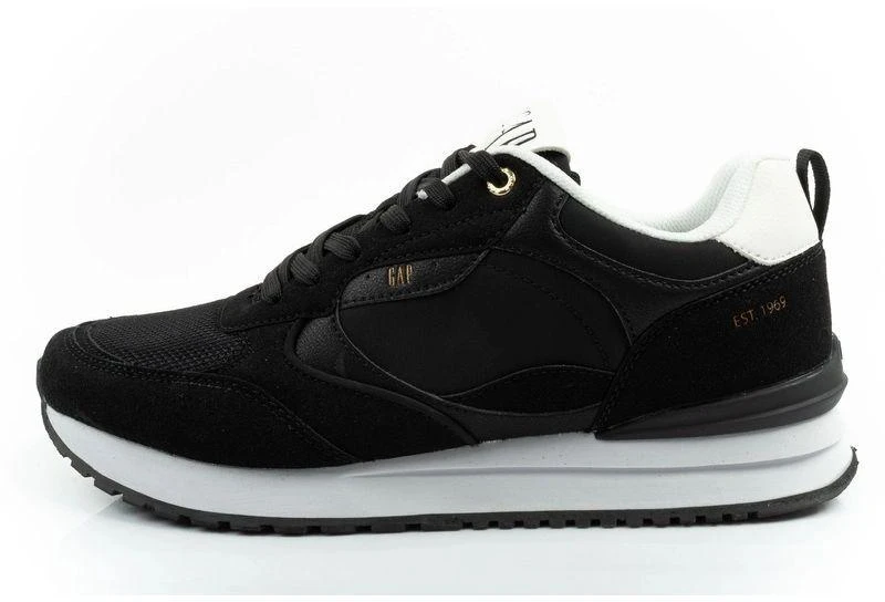 Gap vyriški sportbačiai Run Spirit Basic, juodi, madingi
