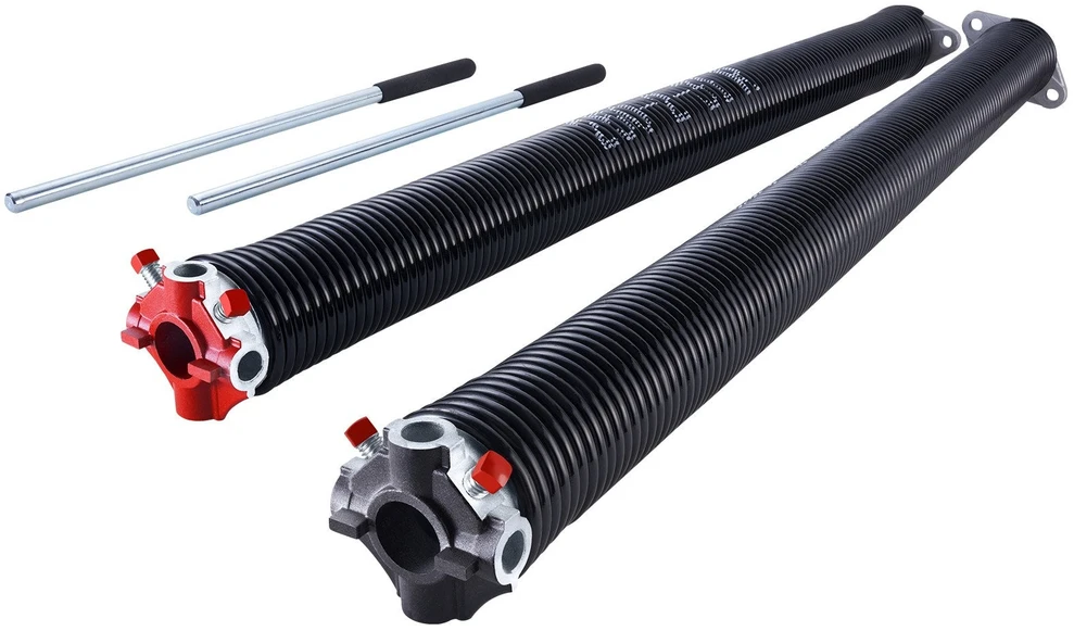 Vevor Garažo durų torsioninės spyruoklės 6.35 x 50.8 x 787 mm su prasukimo lazdomis