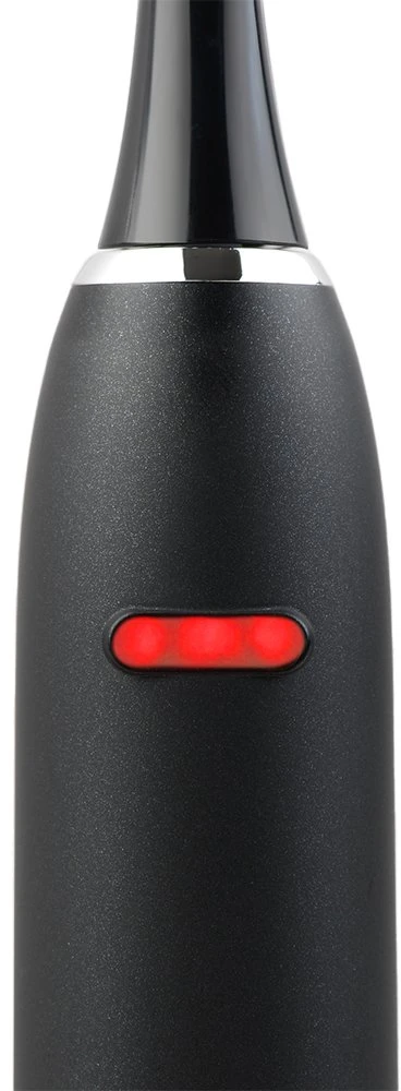 Garsinis dantų šepetėlis Lovio SonicProtect PRO, juodas