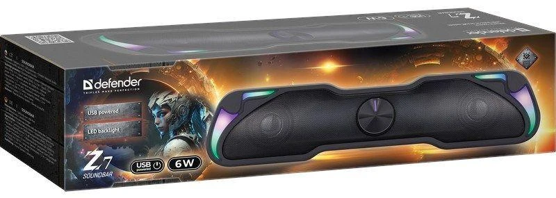 DEFENDER BLUETOOTH SOUNDBAR Z7 6W LED USB