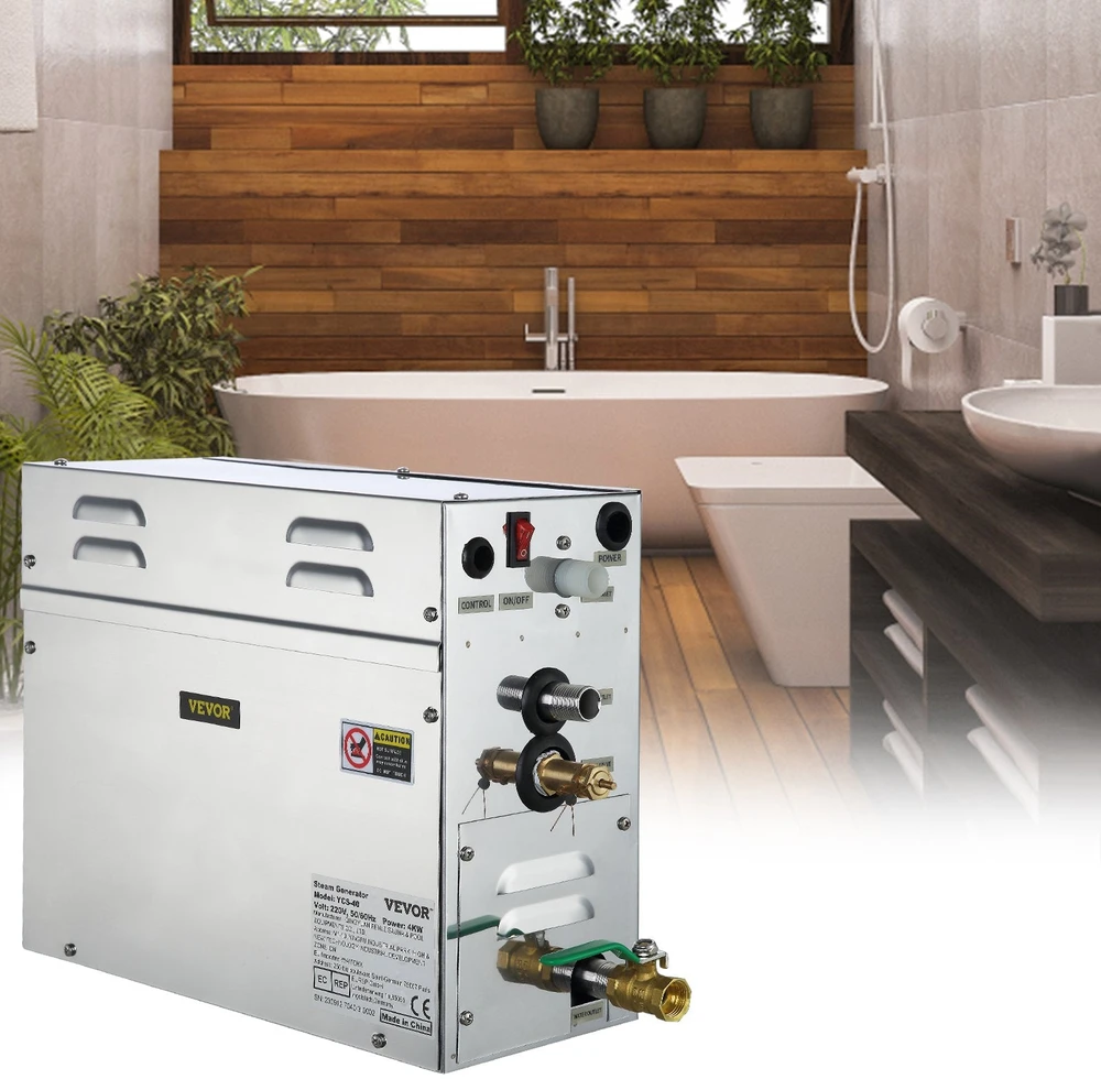 VEVOR 9 kW garo generatorius spa ir saunai