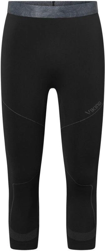 VIKING Gary 3/4 Set Bamboo men's underwear, dydis L, juodas
