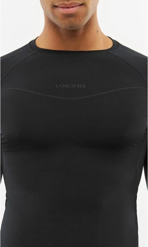 VIKING Gary 3/4 Set Bamboo men's underwear, dydis M, juodas
