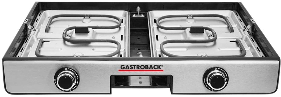 Gastroback Dizaino stalas grilis Plancha & BBQ 42524
