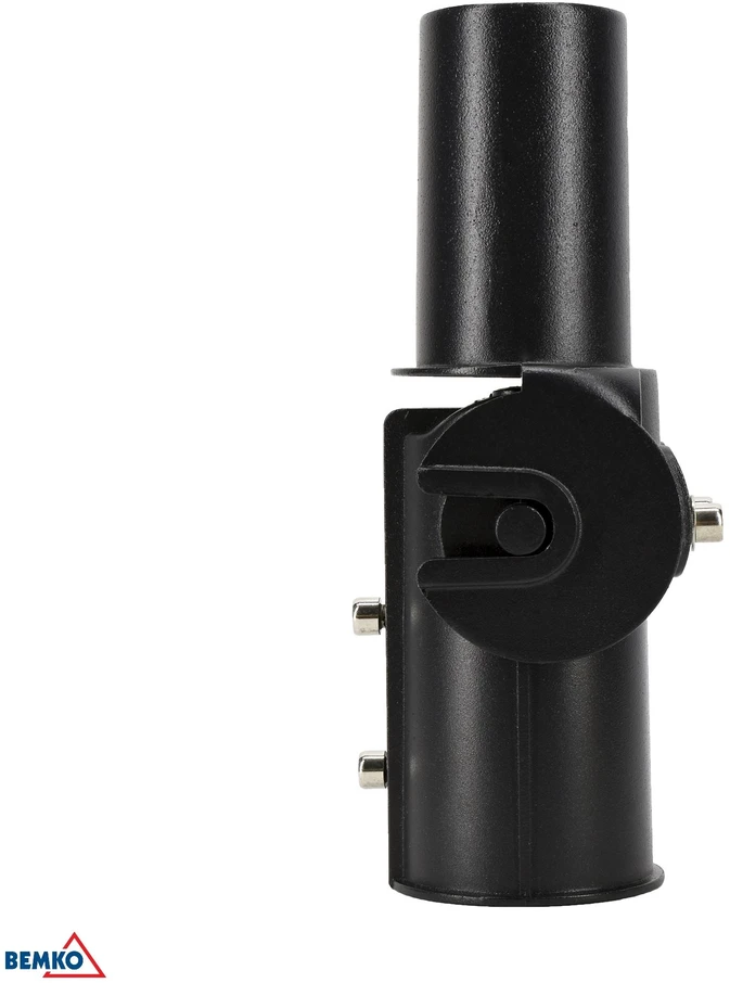 Bemko Gatvės šviestuvo (150W) montavimo adapteris, juodas
