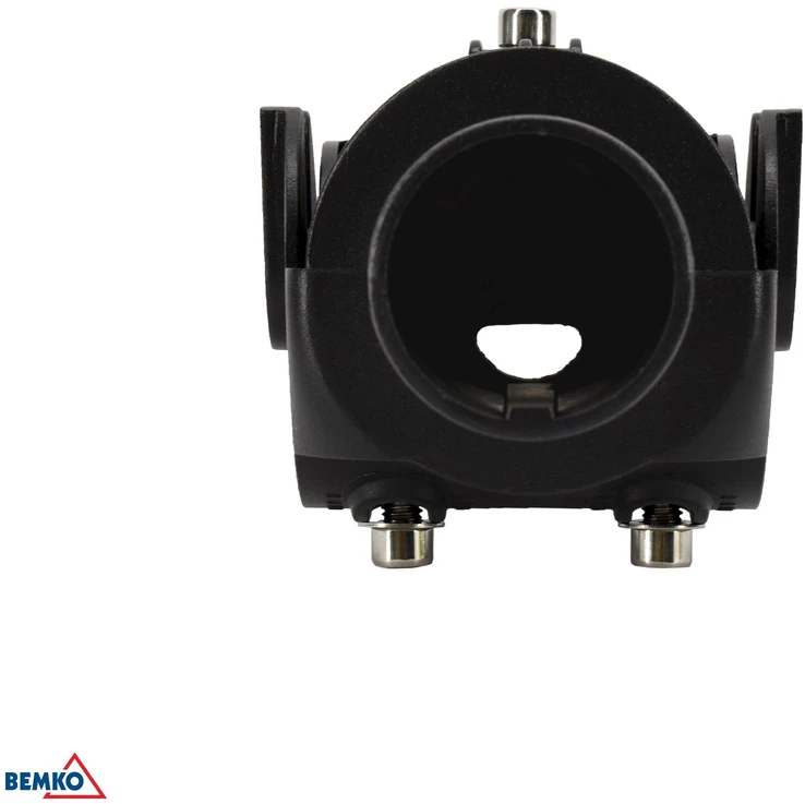Bemko Gatvės šviestuvo (50W) montavimo adapteris, juodas