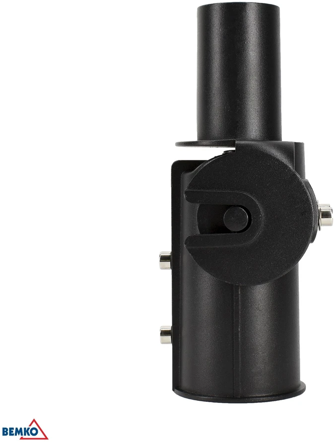 Bemko Gatvės šviestuvo (50W) montavimo adapteris, juodas