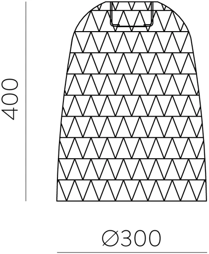 Gaubtas, skirtas šviestuvui EVENS, E27, medžio sp., 5PANT393030NA