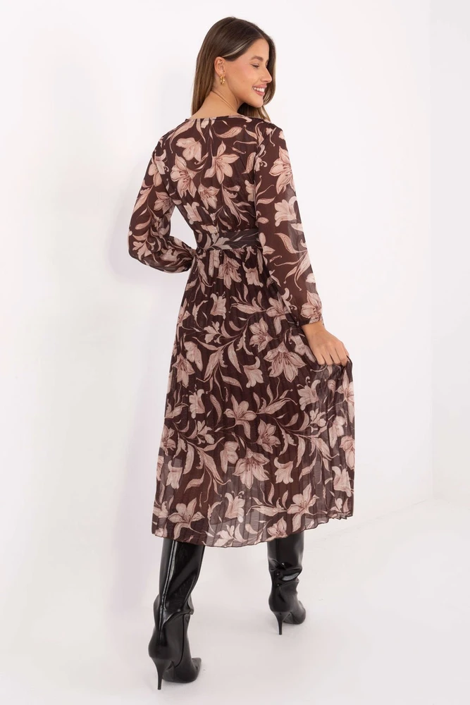 Gėlėta midi suknelė Italy Moda