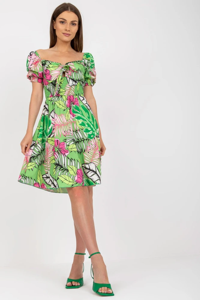 Gėlių rašto suknelė Italy Moda