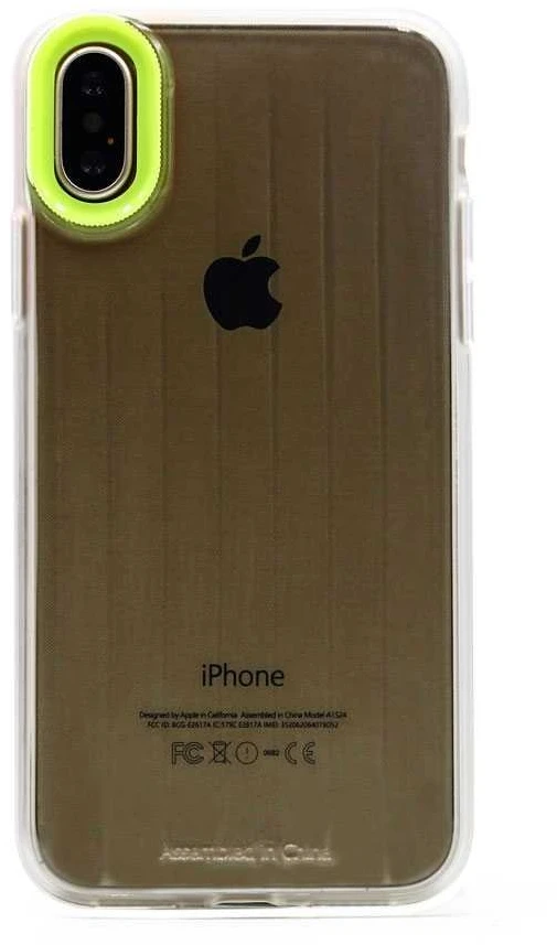 Dėklas Devia Yonger Apple iPhone X/XS geltonas