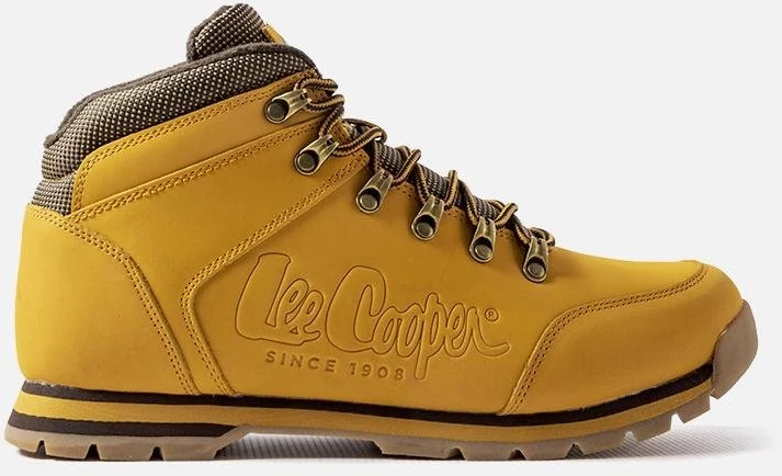 Geltonos spalvos odiniai Lee Cooper batai LCJ 0706M