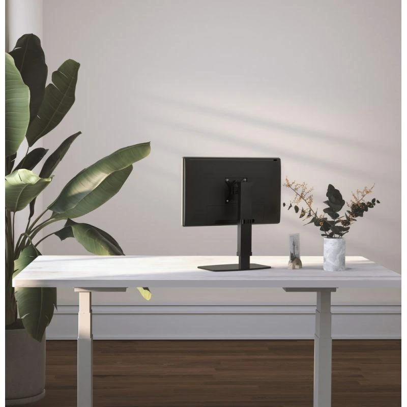 Laikiklis Gembird MS-D1ST-02 Height adjustable full-motion monitorius desk stand, 17"-32", juodas