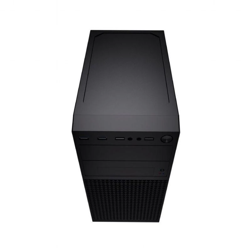 GEMBIRD FORNAX K300 mini-bokštelio korpusas (2x USB 3.0, 2x USB 2.0, HD garso) juodas