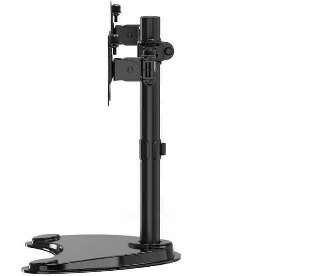 Laikiklis Gembird MS-D2ST-02 Monitorius desk stand (rotate, tilt, swivel), 13”-32”, juodas
