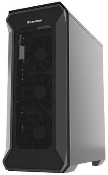 Ausinės GENESIS IRID 505F Midi korpusas su langu USB 3.0 NPC-1997