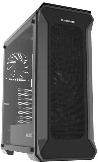Ausinės GENESIS IRID 505F Midi korpusas su langu USB 3.0 NPC-1997