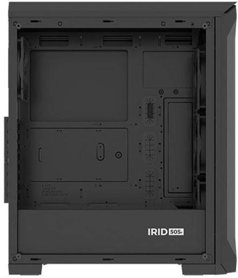 Ausinės GENESIS IRID 505F Midi korpusas su langu USB 3.0 NPC-1997